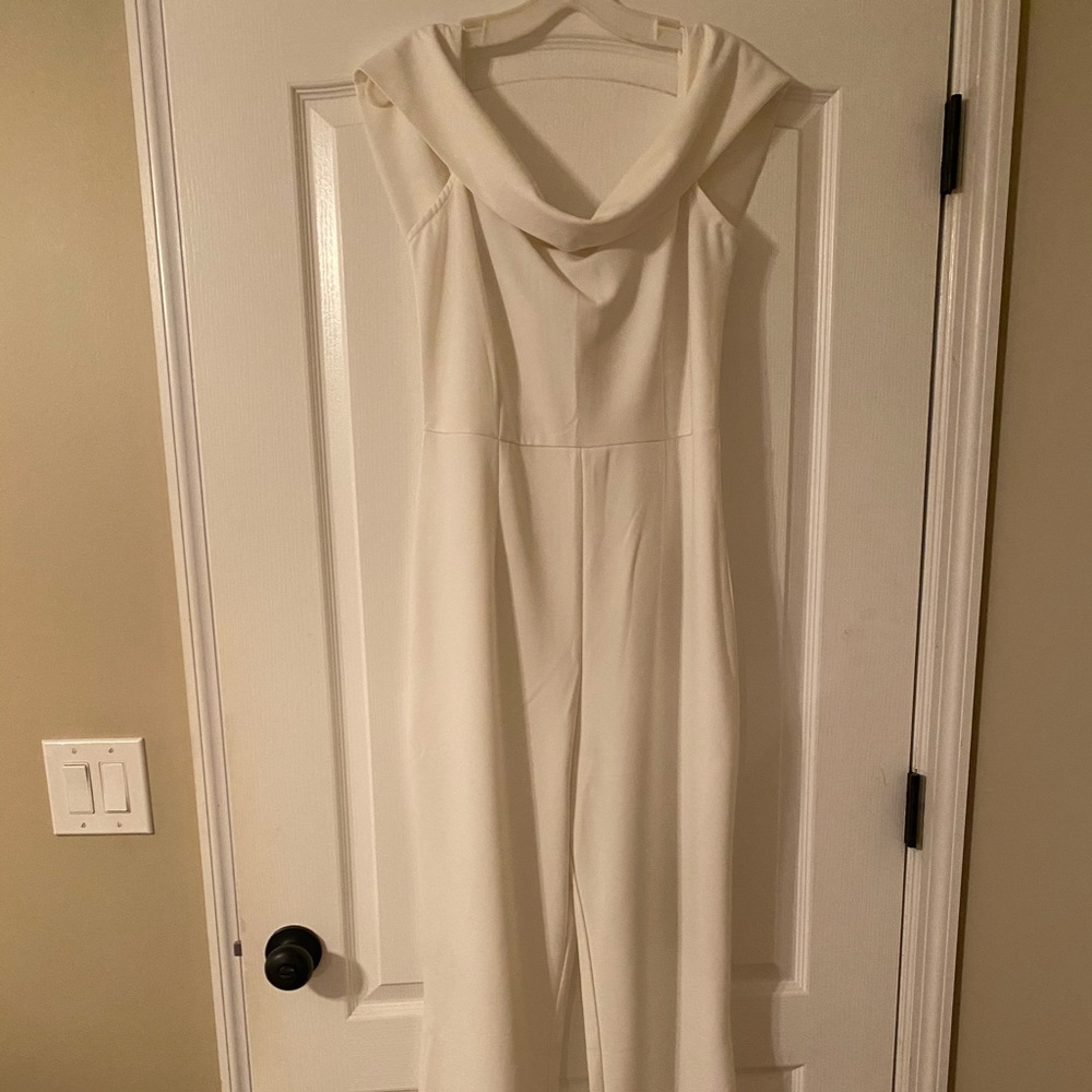 White Tobi jumpsuit